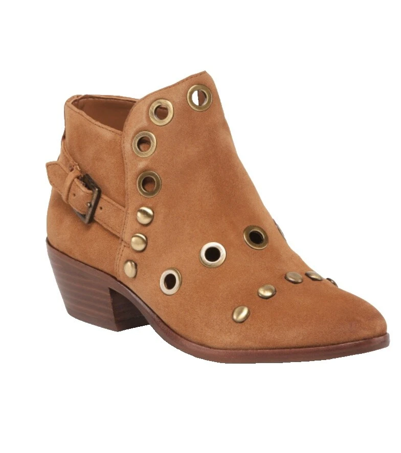 Botas superiores de cuero con cuña para mujer Sam Edelman