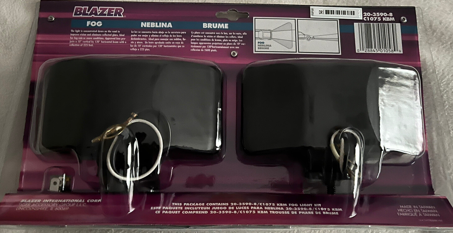 Blazer Fog Light Kit C1075KBM eBay