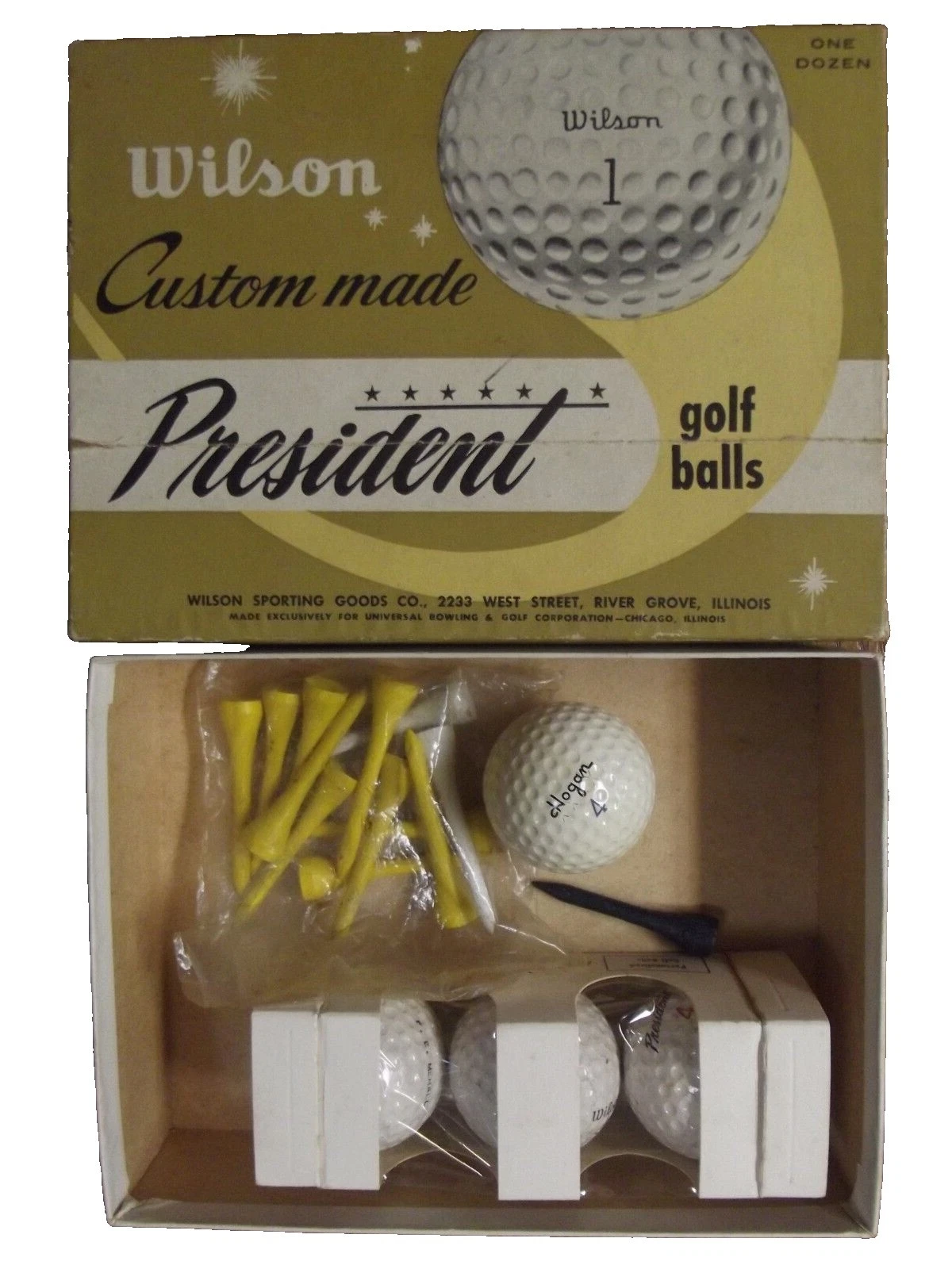Wilson Vintage Golf Balls