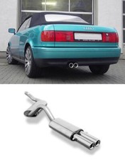 FOX Racinganlage ab Kat. Audi 80 90 Cabrio Coupe ab 07.94 Typ 89 2.6 2.8 2x76mm