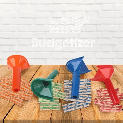 Tubos clasificadores y almacenamiento de monedas 4 colores - contadores codificados 4 + 20 - Imagen 7 de 7