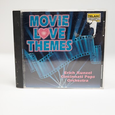 Erich Kunzel Cicinnati Pops Orchestera Movie Love Themes (CD) 2+ Ship FREE