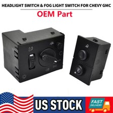 Headlight Dome Light Dimmer Switch For Chevy Gmc Cadillac Hummer Brand New
