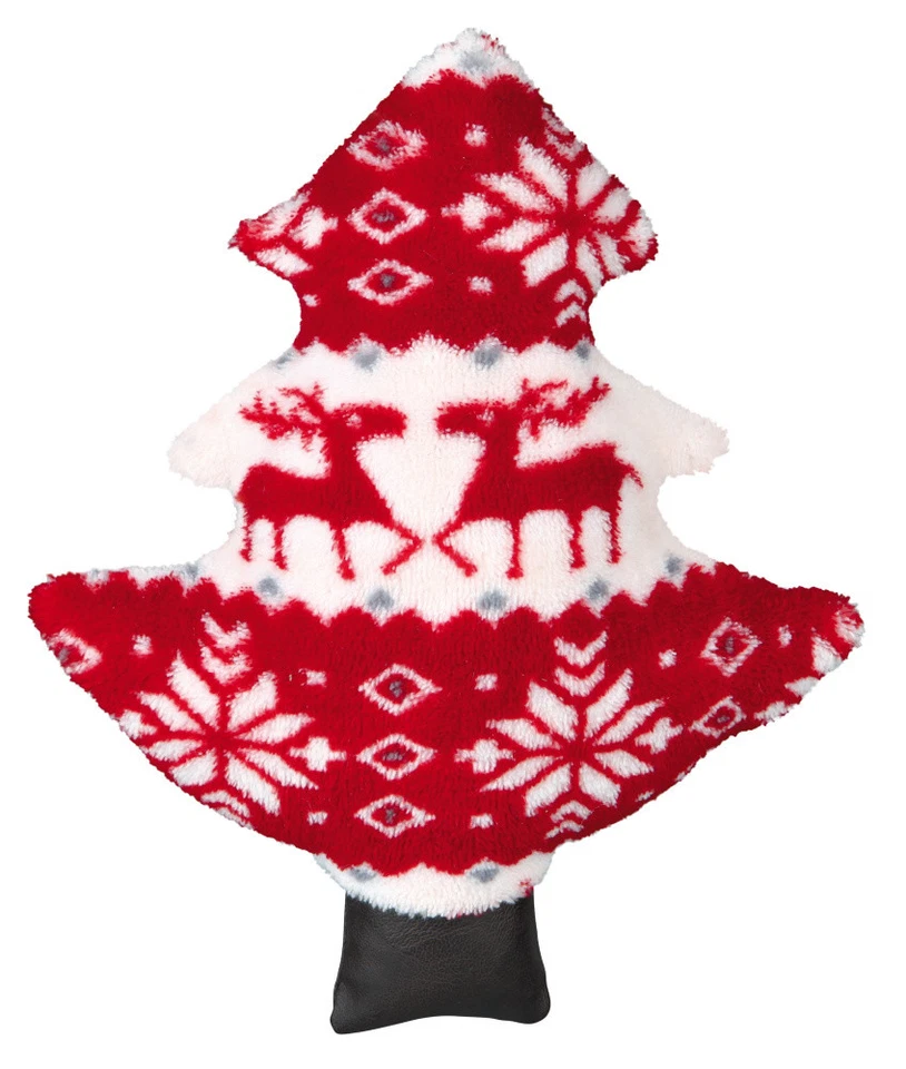 Trixie Weihnachts Hundespielzeug Weihnachtsbaum, Plüsch/Kunstleder, ca.20 cm - Bild 1 von 1