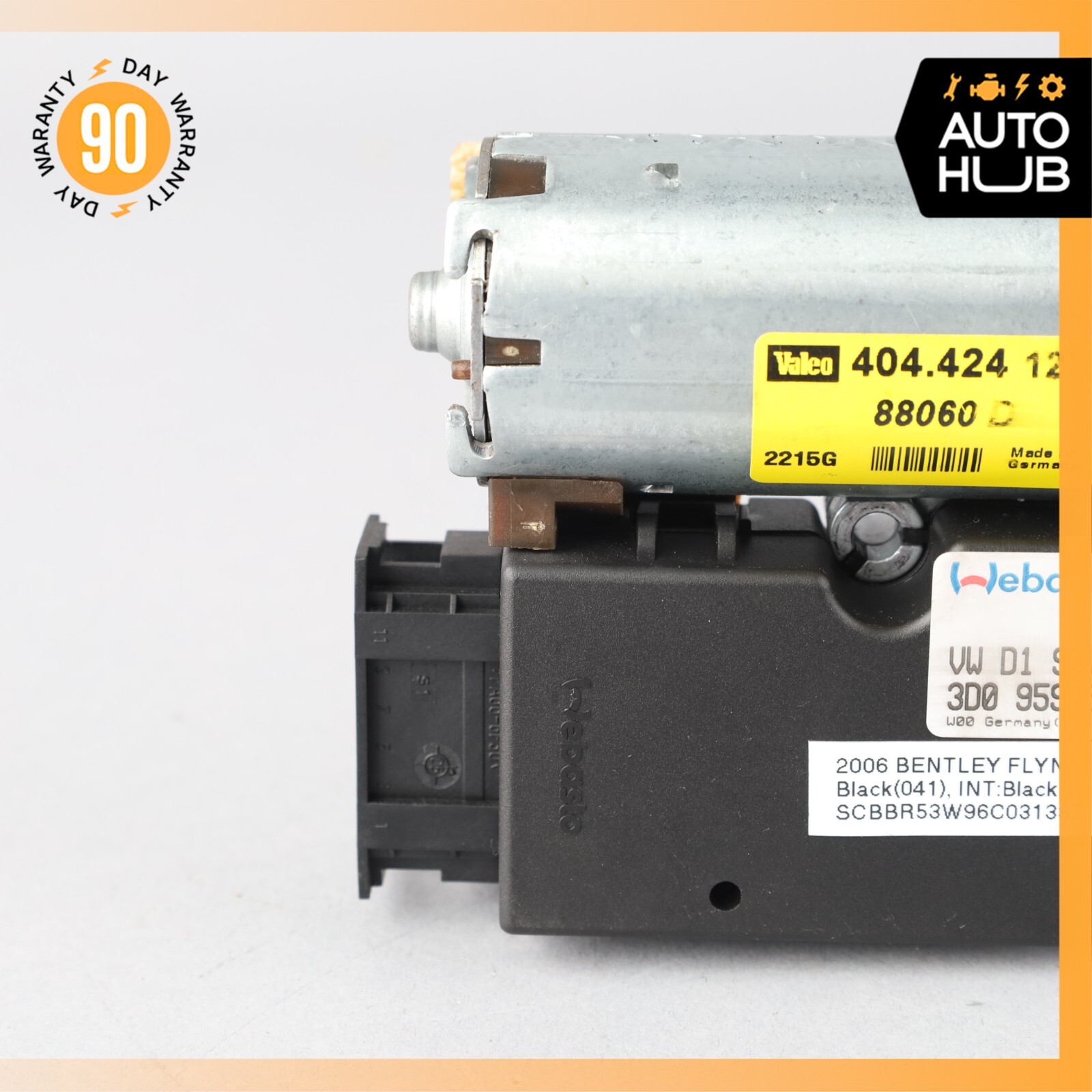 06-18 Bentley Continental Flying Spur Sunroof Sun Roof Motor Right Side OEM 78k