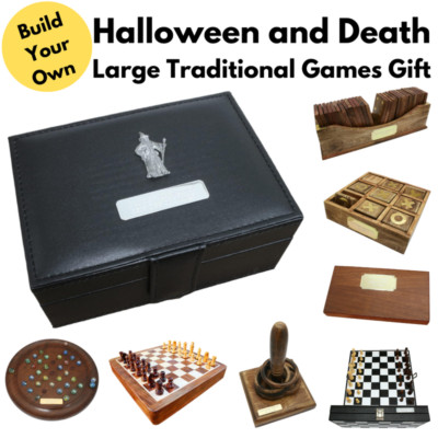 Halloween und Tod große traditionelle Spiele mit kostenloser Gravur
