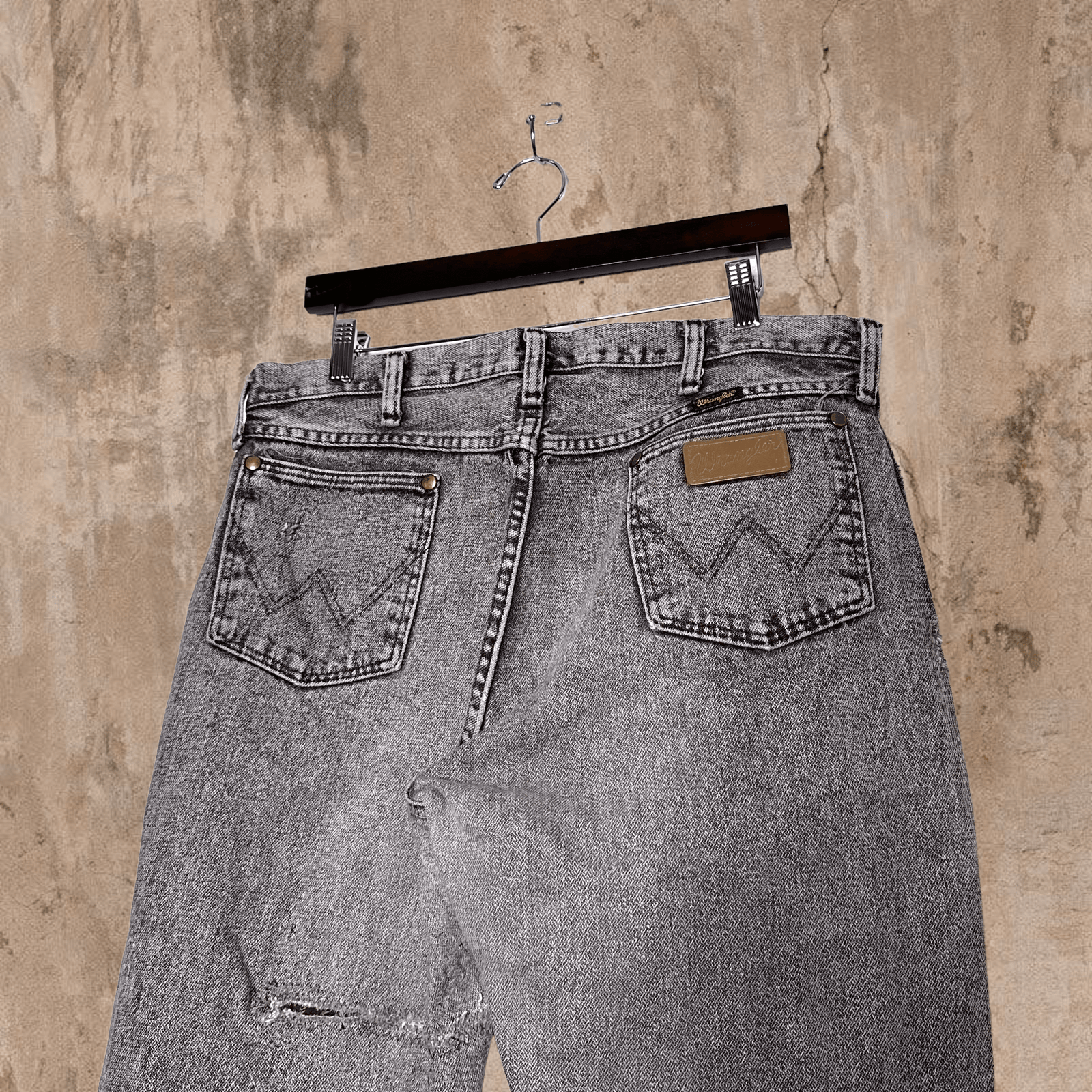 Vintage Faded Chocolate Brown Wrangler Jeans 36x36 Relaxed Fit Made in USA  90s | eBay