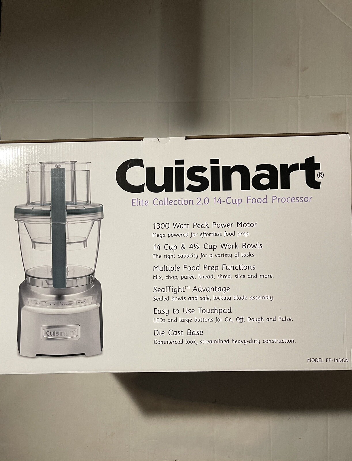 Cuisinart FP14DCN Elite Collection 14 Cup Food Processor Die Cast