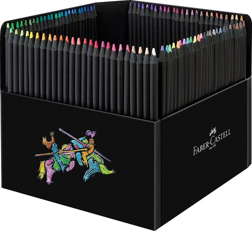 FABER-CASTELL Dreikant-Buntstifte Black Edition 100er Etui - Bild 2 von 2