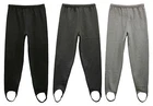 New Ladies Womens Trousers Ski Pants Stirrup - Sizes M-12/14, L-16/18, XL-20/22