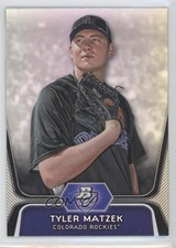 2012 Bowman Platinum Prospects Tyler Matzek #BPP84 2d8