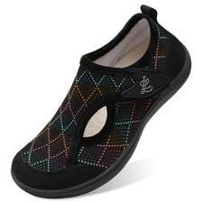 Womens Slippers Wide Diabetic Shoes Adjustable Arthritis Edema House Shoes In...