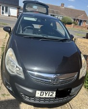 Vauxhall Corsa Petrol 1.4 SE 3 Door 2012 Black Manual