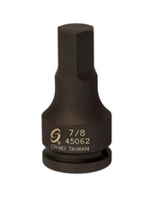 45062 3/4-Inch Drive 7/8-Inch Hex Driver Impact Socket