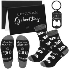 Clabby Geburtstagsgeschenk M&auml;nner 50 Jahre, Geschenkidee, M&auml;nnergeschenk