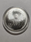 1992 BARCELONA OLYMPICS 1 OZ SILVER .999 FINE ROUND