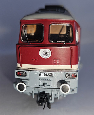 PIKO 47331 Diesellok BR 130 DR, Ep. IV, Spur TT, DC Neu+unbenutzt