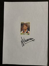 Arthur Numan. Holland Footballer Signed Picture