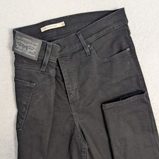 NEW Women  s Skinny Levi  s 311 Shaping Skinny Sizw 32 34"X30" Black STRETCHY