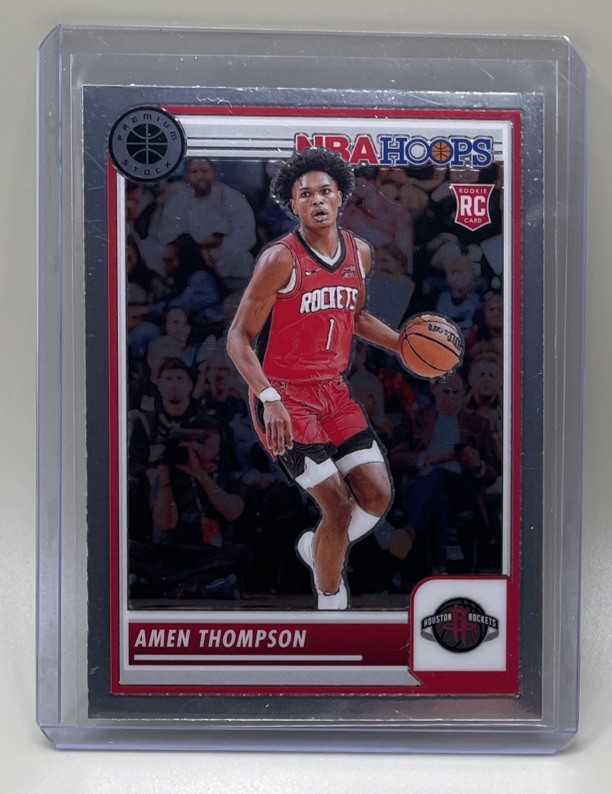 2023-24 NBA Hoops Premium Amen Thompson Rookie RC #86