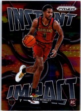 2021-22 Panini Prizm #10 Evan Mobley Instant Impact