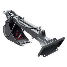 HUAYEE Free Shipping NEW Skid Steer Loader Attachment Fronthoe Bucket