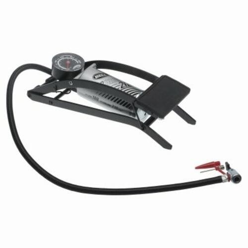 Bell Sports Foot Pump Steel Bike Pump Black/Silver - Picture 2 of 2