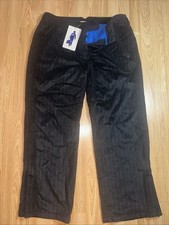 Pantalones de vestir a rayas 100 % lana vintage Nike BRS Products pantalones para hombre 40 negros