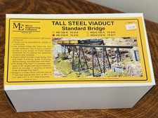 Micro Engineering 75-515 Tall Steel Viaduct Standard Bridge 210 Ft HO Scale MIB