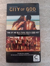 City of God 2003 VHS  Cult Crime Film HTF  Ex Rental