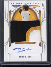 2024 Panini Impeccable Mitch Jebb Patch Auto #/25