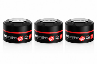 3X Fonex Gummy Professional Styling Hairwax Ultra Hold 150ml Haarwachs Glanz Rot