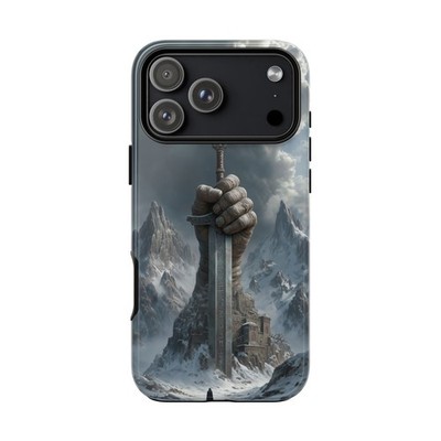 Phone Ink - iPhone | Galaxy | Pixel Case - Colossal Stone Hand Sword