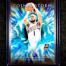 2024-25 Origins Devin Booker Cosmic Storm Turquoise 1/25 Jersey # 1/1 One of One