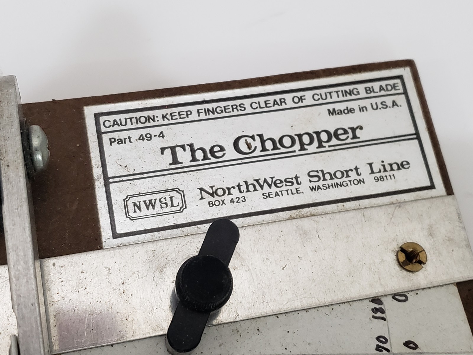 NorthWest Short Line - The CHOPPER Mitre Miter Cutting Tool Mat Models ---- READ