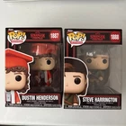 Funko Pop Stranger Things Steve Harrington w Spear & Dustin Henderson Graduation