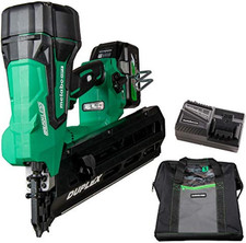 Metabo HPT 36V Multivolt Cordless Forming Nailer, 3-1/2 Inch Duplex/Double Heade