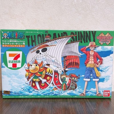 One Piece Thousand Sunny Great Ship Collection Seven-Eleven Color Plastic model