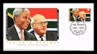 Dr Jim Stamps Marshall Islands FDC South Africans Freed From Apartheid Monarch