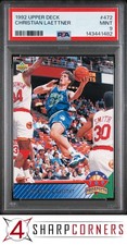 1992 UPPER DECK #472 CHRISTIAN LAETTNER RC PSA 9