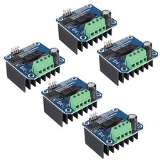 5PCS BTS7960 DC Stepper Motor Driver Module 43A Current Limit Control Module ...
