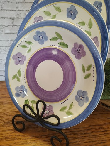 Gibson Bella Housewares Plates 8" Mix'n Match Set of 4 - Picture 2 of 4