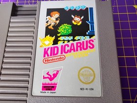 Kid Icarus NES ntsc USA Nintendo Entertainmnet System Cartridge + Dust Sleeve