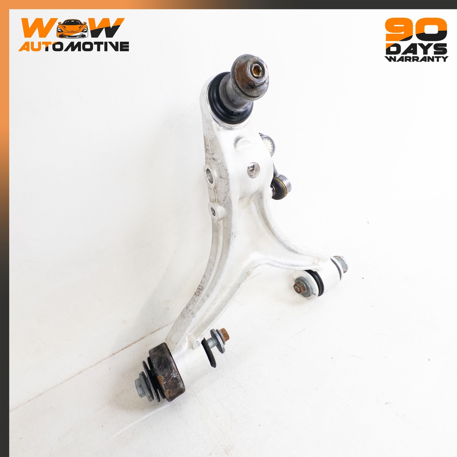 08-19 MASERATI GRANTURISMO FRONT LEFT RIGHT UPPER CONTROL ARM ASSEMBLY SET OEM