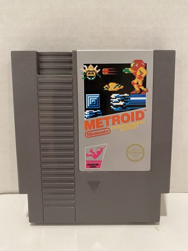 Metroid (Nintendo Entertainment System, NES) 5 Screw Authentic Tested Working