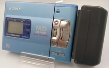 Sony MZ-R50 MD Walkman Portable MiniDisc Recorder Blue w AC Adapter Good 1997