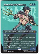 Namor the Sub-Mariner [Borderless Foil] #362 Prices | Magic Marvel