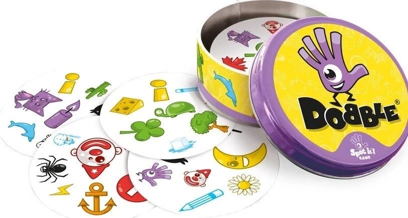 Dobble Kids & Adults Card Game 2-8 Players Family Fun Travel Gift Set Kids Party - Image 2 of 4