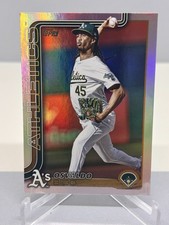 Osvaldo Bido Rainbow Foil 2025 Topps Series 2 #565 Athletics