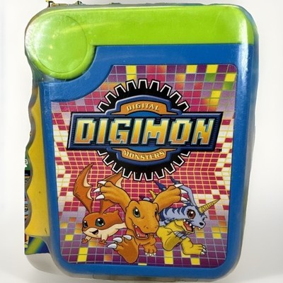 DIGIMON Trading Card Dispenser Fox Kids Digital Monsters Vintage Kmart 2000 NOS